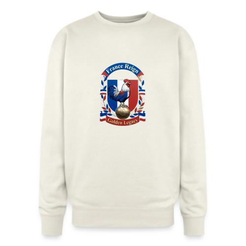 France Rooster Reign T-Shirt, Tricolore Pride Gift - Oversized Crewneck Sweatshirt