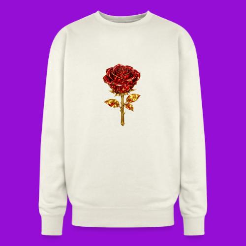 Golden Rose - Oversized Crewneck Sweatshirt