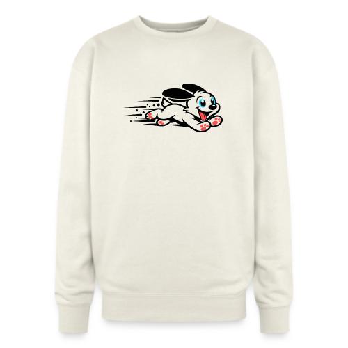 Speedy Pup Sprint on the Run - Oversized Crewneck Sweatshirt