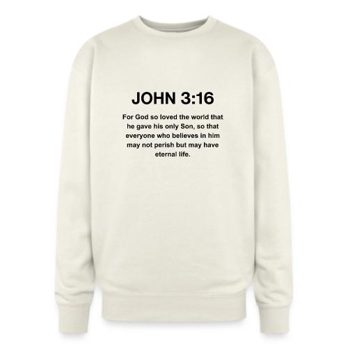 John 3:16 Christian Apparel – Bible Verse Clothing - Oversized Crewneck Sweatshirt
