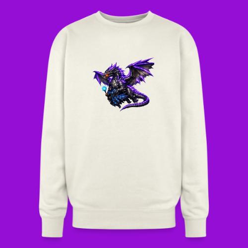 Neon Dragon and Battle Mage - Oversized Crewneck Sweatshirt