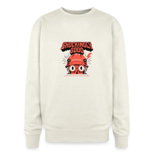 Funny Shockingly Good Electrician - Oversized Crewneck Sweatshirt