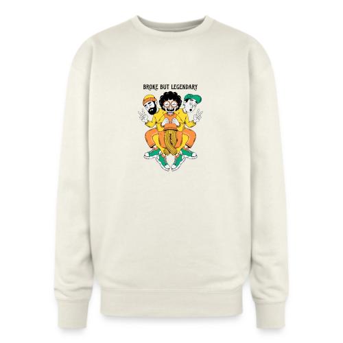 Legendary Broke Crew Retro - Oversized Crewneck Sweatshirt