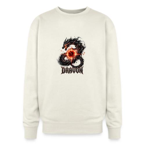 Dravon Fire Dragon Dark Fantasy Graphic T-Shirt - Oversized Crewneck Sweatshirt