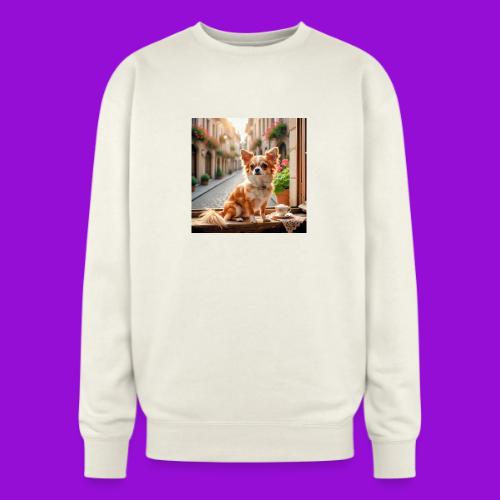 Morning coffee Chihuahua - Oversized Crewneck Sweatshirt