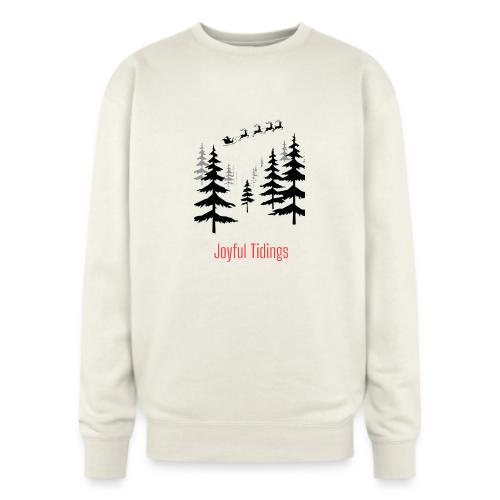 Joyful Tidings Christmas T-Shirt - Oversized Crewneck Sweatshirt