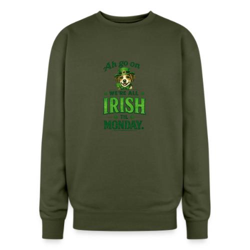 St. Patrick’s Day Dog T-Shirt – We’re All Irish - Oversized Crewneck Sweatshirt