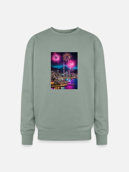 New Zealand - Oversized Crewneck Sweatshirt - sage