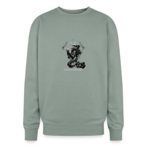 love and haunted - Oversized Crewneck Sweatshirt
