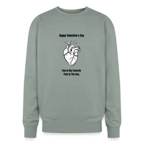 I'm Glad I Swiped Right T-Shirt | Funny Valentine - Oversized Crewneck Sweatshirt