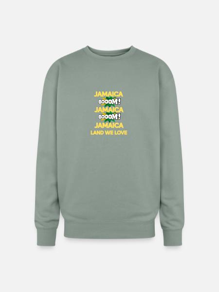 Jamaica Boom v3 - Oversized Crewneck Sweatshirt - sage