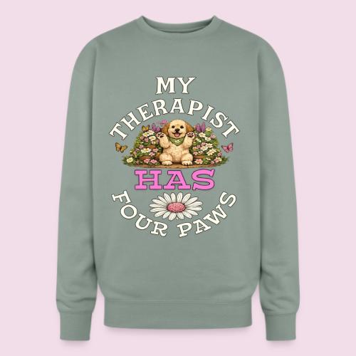 My Therapist Has Four Paws - Oversized Crewneck Sweatshirt