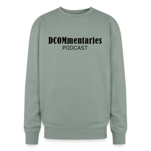 DCOMmentaries Podcast Logo - Oversized Crewneck Sweatshirt