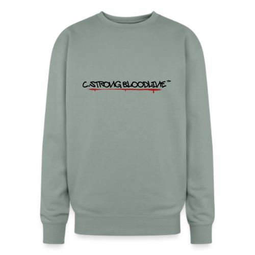 C.Strong Bloodline Logo (Black) - Oversized Crewneck Sweatshirt