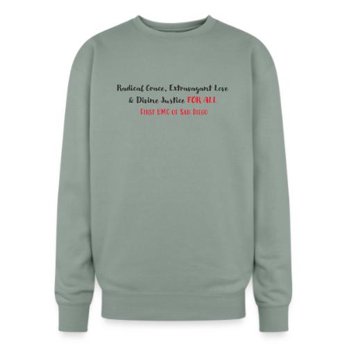 Radical Grace, Extravagant Love & Divine Justice - Oversized Crewneck Sweatshirt