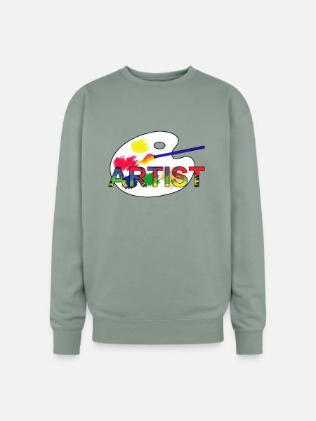 Artist - Oversized Crewneck Sweatshirt - sage