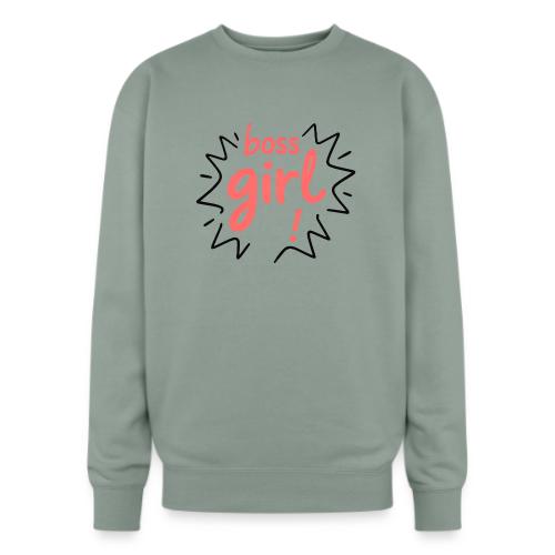 Boss Girl Bold Feminist Statement - Oversized Crewneck Sweatshirt