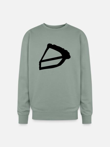 pie - Oversized Crewneck Sweatshirt - sage