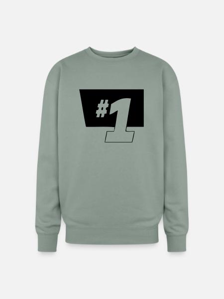 1 - Oversized Crewneck Sweatshirt - sage