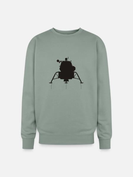 Lunar Module - Oversized Crewneck Sweatshirt - sage
