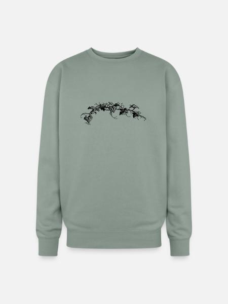 Vine - Oversized Crewneck Sweatshirt - sage