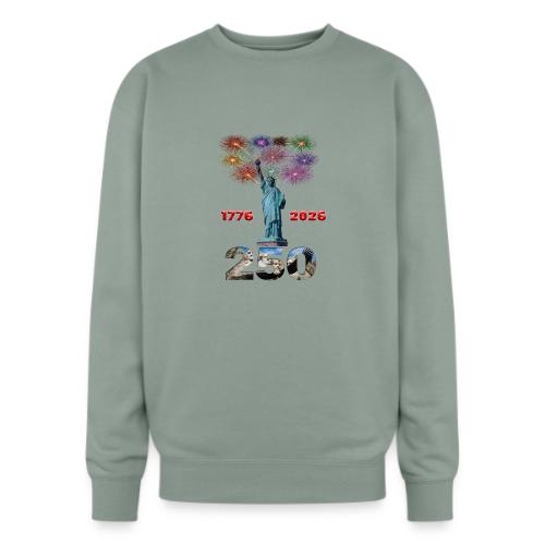 1776 - 2026 | 250 Years USA | Fireworks - Oversized Crewneck Sweatshirt