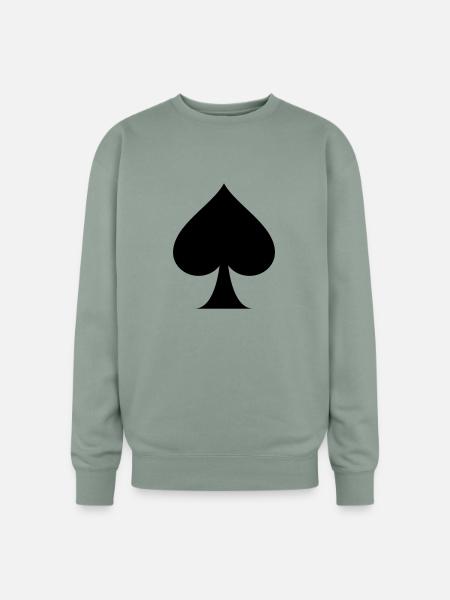 Spade - Oversized Crewneck Sweatshirt - sage