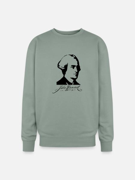 John Hancock - Oversized Crewneck Sweatshirt - sage