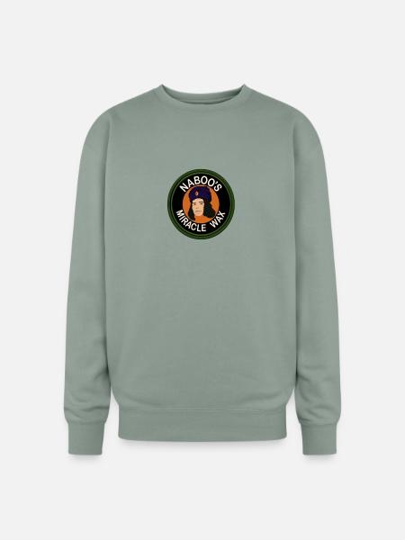 Naboo's Miracle Wax - Oversized Crewneck Sweatshirt - sage