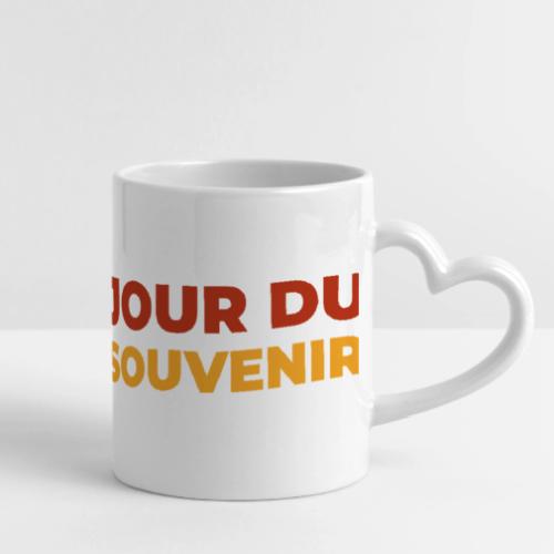 Remembrance Day - Mug with Heart Handle