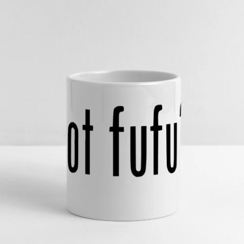 gotfufu-black - Mug with Heart Handle