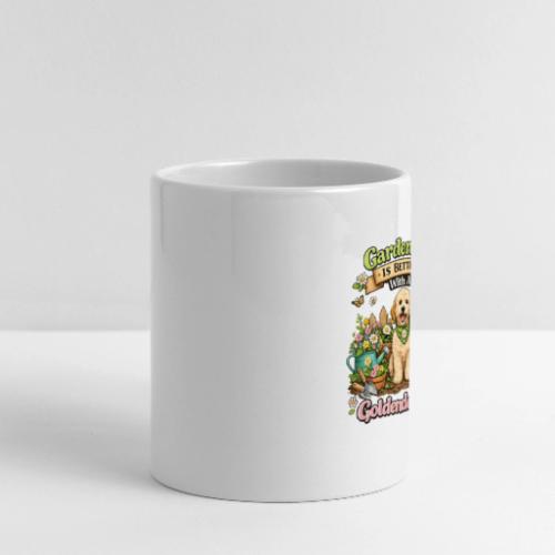 Gardening Is Better With A Goldendoodle - Mug with Heart Handle