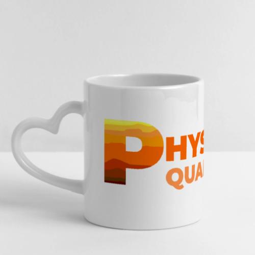 Quantum physics - Mug with Heart Handle