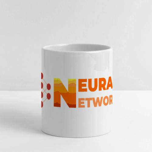 Neural Network: Digital Synapses - Mug with Heart Handle