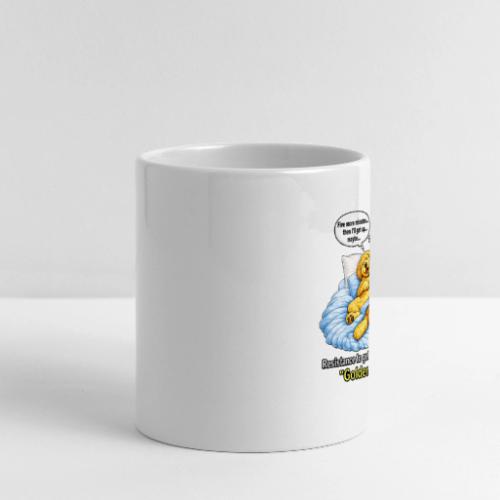 Funny Goldendoodle Sleeping design. - Mug with Heart Handle