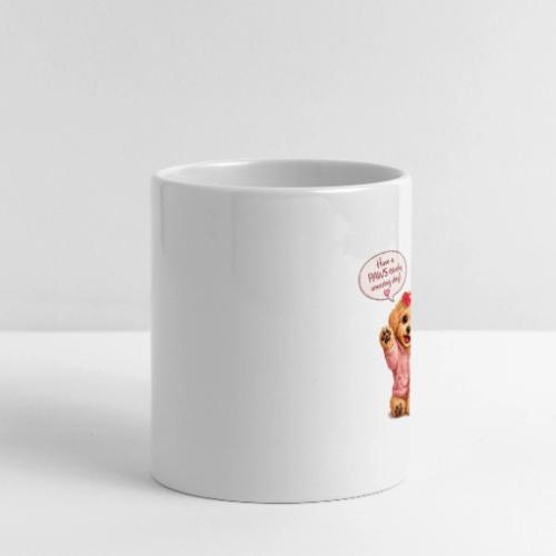 Have a PAWS-itively Amazing Day - Mug with Heart Handle