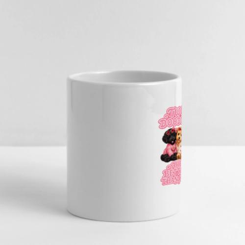 Two Doodles Are Better Than One - Mug with Heart Handle