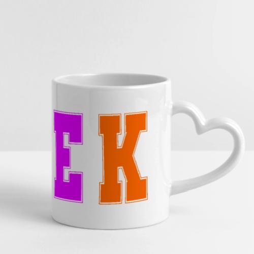 Certified Geek Mode - Mug with Heart Handle