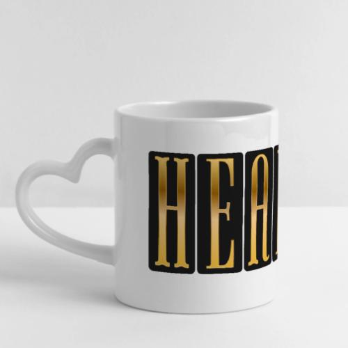 Golden Health - Mug with Heart Handle