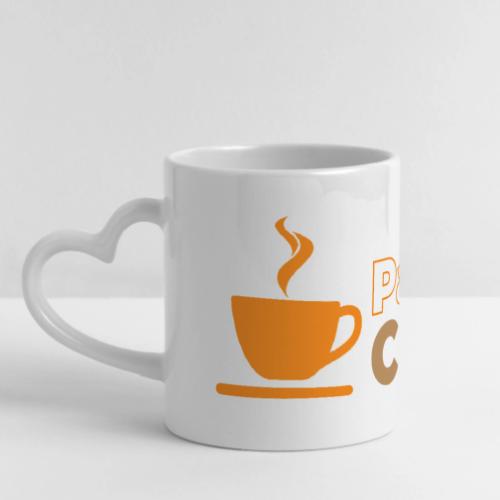 Coffee Break - Mug with Heart Handle