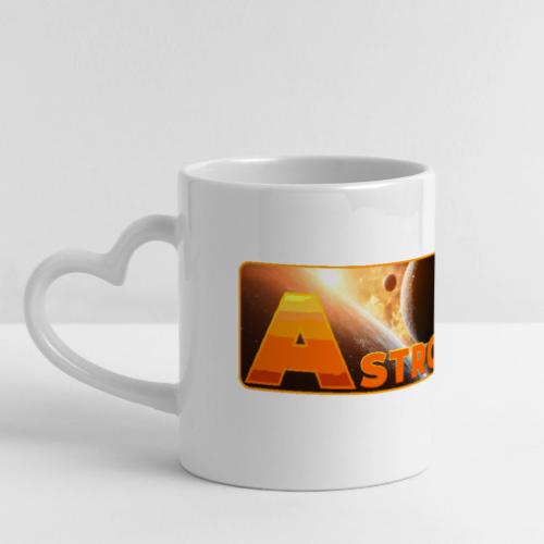 Astronomy - Mug with Heart Handle