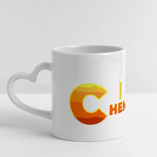 Chemistry: Molecular Magic - Mug with Heart Handle