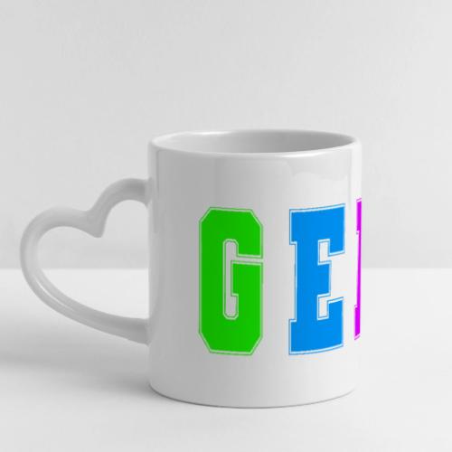 Certified Geek Mode - Mug with Heart Handle