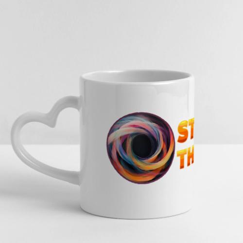 String Theory! - Mug with Heart Handle