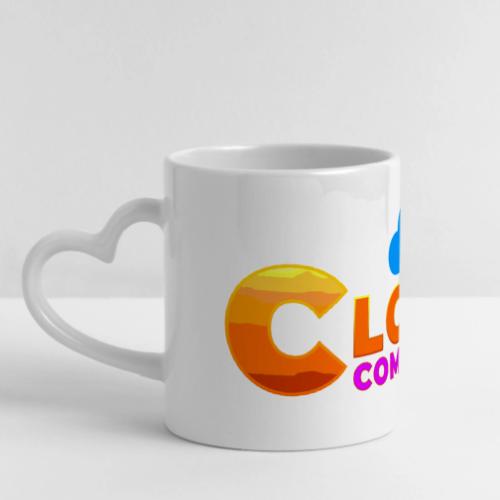 Cloud Computing - Mug with Heart Handle