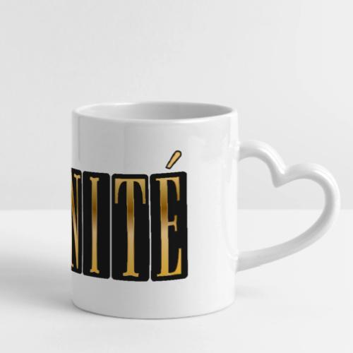 Golden Dignity - Mug with Heart Handle