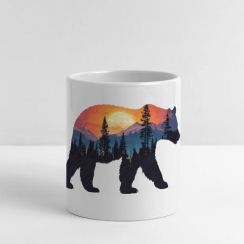 Mountain Spirit Bear - Mug with Heart Handle