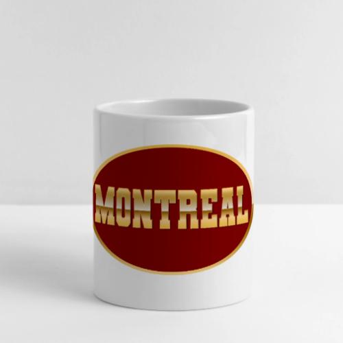 Montreal in Gold - Mug with Heart Handle