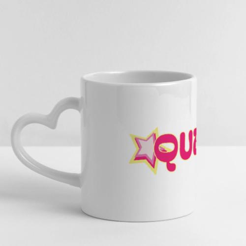 queen high resolution logo transparent 1 - Mug with Heart Handle