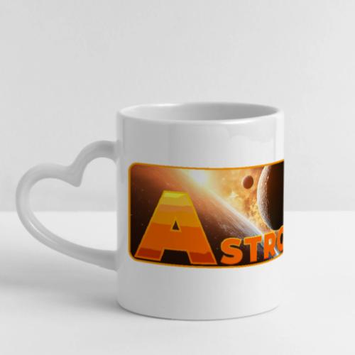 Astronomy - Mug with Heart Handle